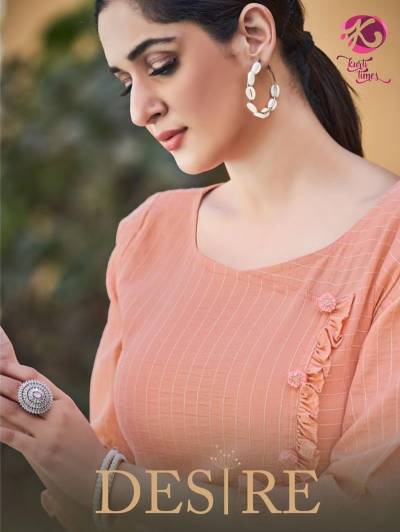 Desire By Kurti Times Fancy Summer Wear Cotton Kurti Collection